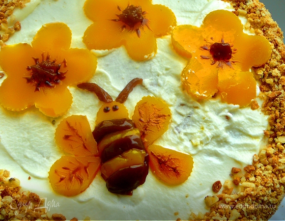 Торт"Пчелка"