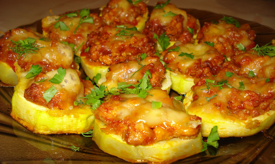 Фаршированные кабачки