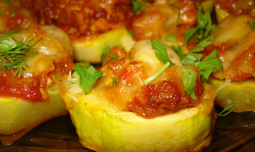 Фаршированные кабачки