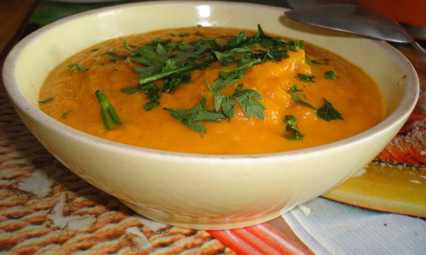  Суп-пюре "Осеннее солнышко"