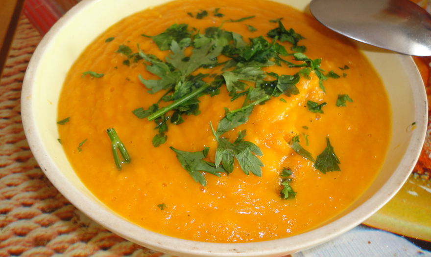  Суп-пюре "Осеннее солнышко"