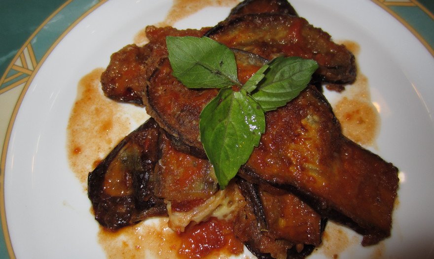 Parmigiana di melanzane/Пармиджана из баклажанов