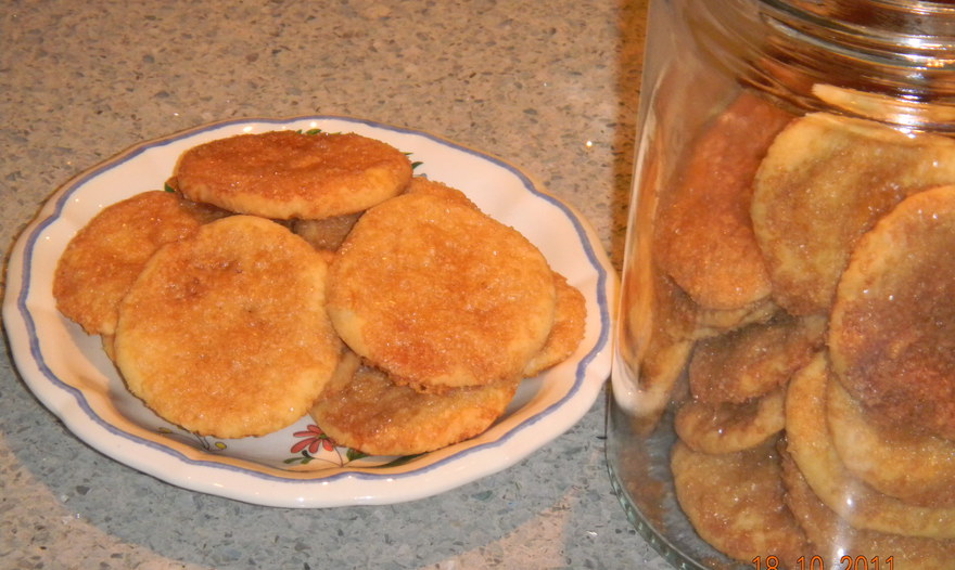 Голландское карамельное печенье