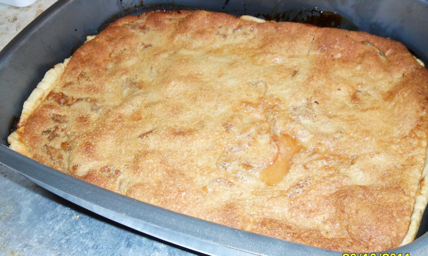 Пирог "Слойка с абрикосом"