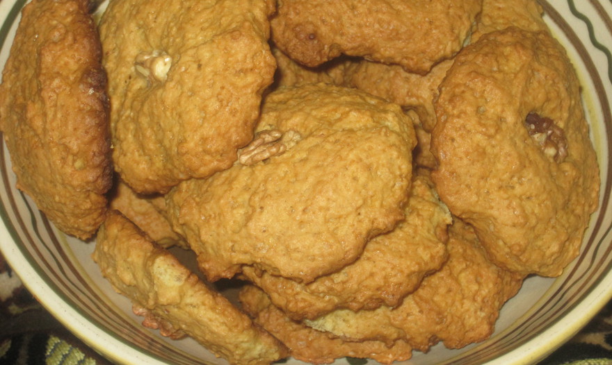 Домашнее овсяное печенье