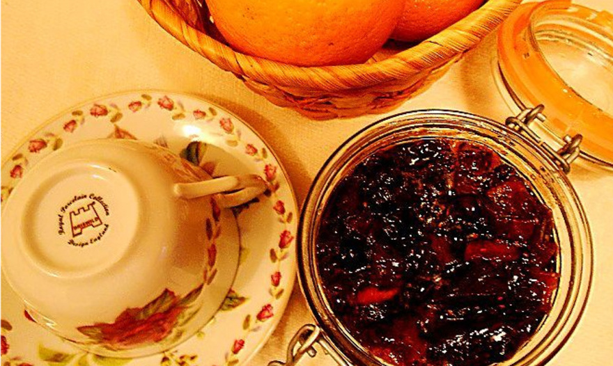  Тыквенный конфитюр "Дары осени" с ягодами и апельсином