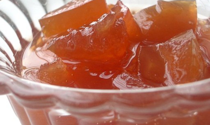 Яблочное варенье "Мармеладные дольки" с лимоном