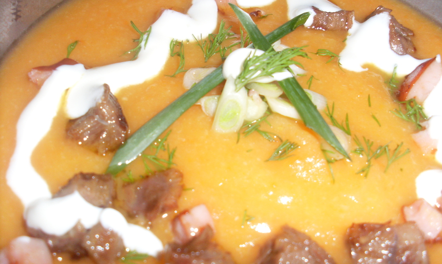 суп-пюре из цветной капусты