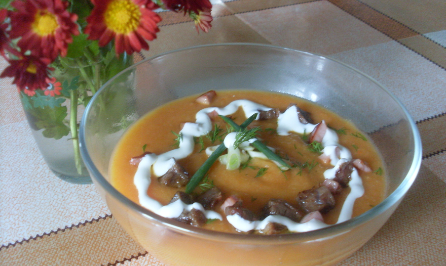 суп-пюре из цветной капусты