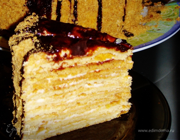 Нежный и вкусный торт с ароматом айвы