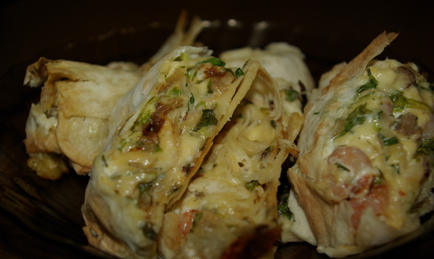 Рулет из лаваша 