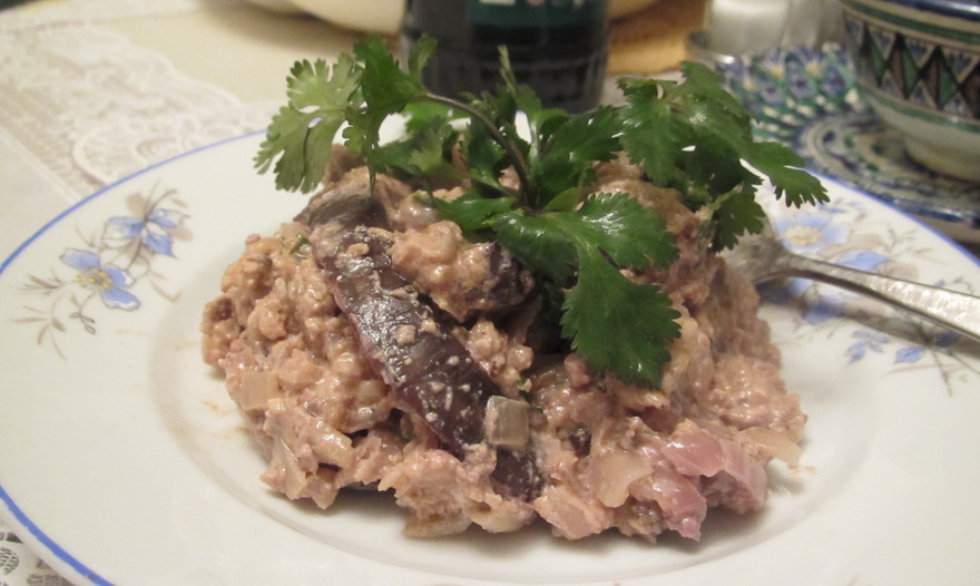 Сациви из баклажанов