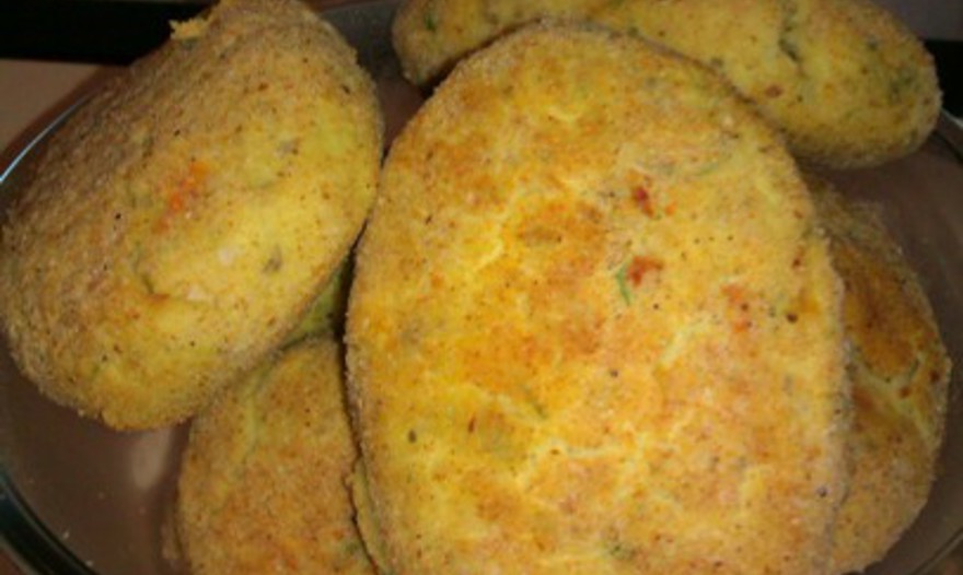 Картофельные зразы с капустой