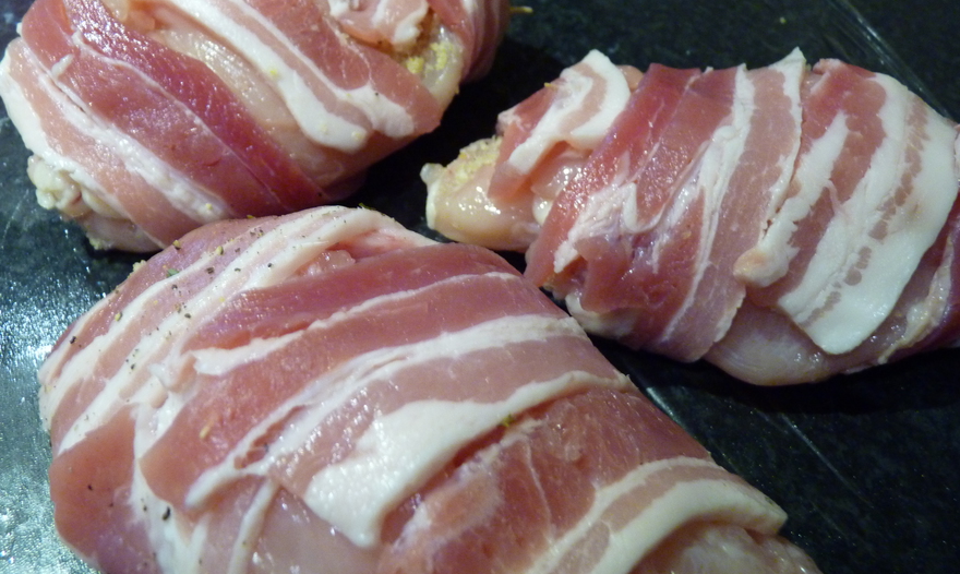 Фаршированные  куринные грудки 