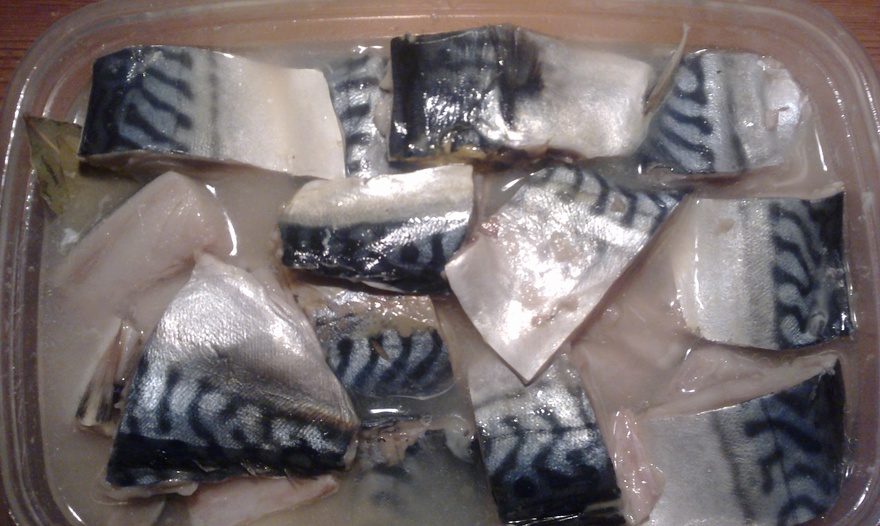 маринованная скумбрия 