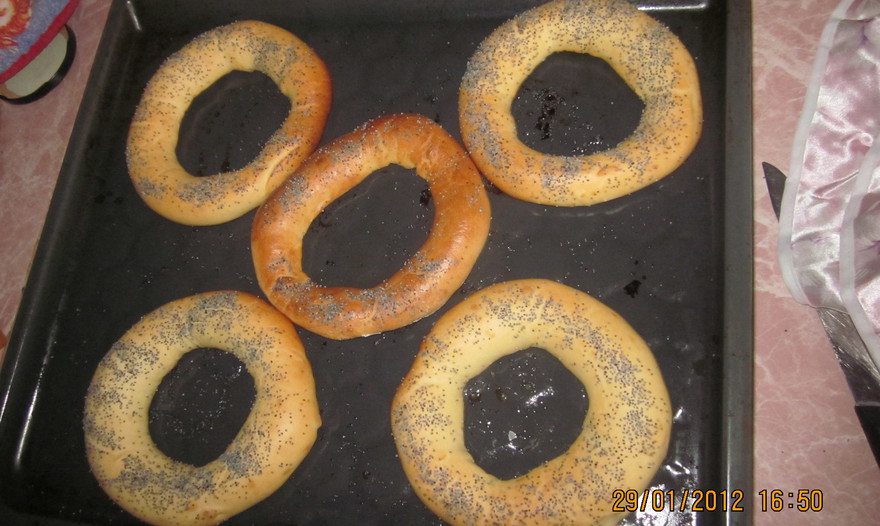 Бублики с маком