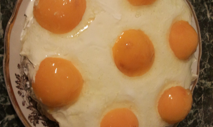 Торт "Яичница"