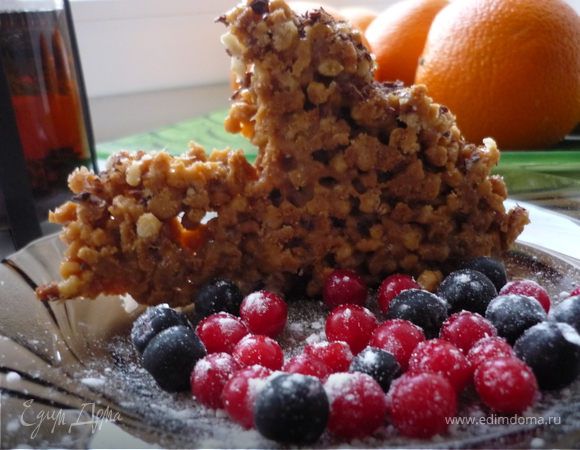 Торт «Муравьиная горка» со сгущенкой (классический рецепт) — рецепт с фото