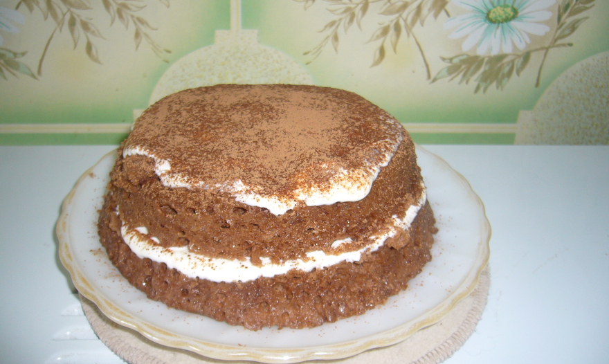 Пирог в  микроволновке