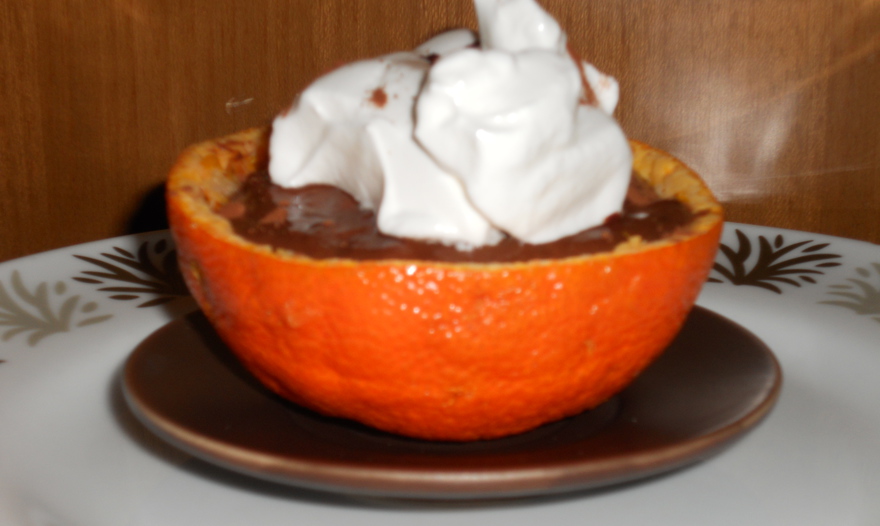 Апельсиновый десерт