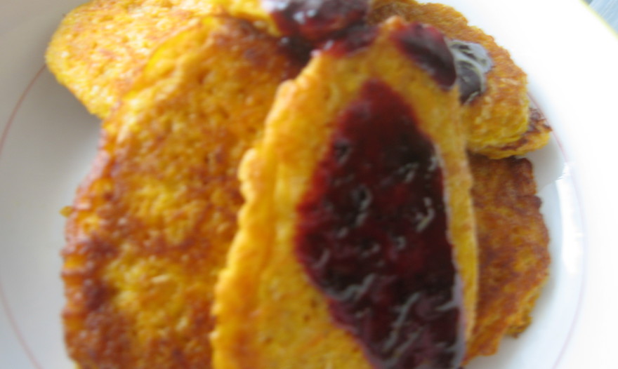 Морковно-апельсиновые блинчики