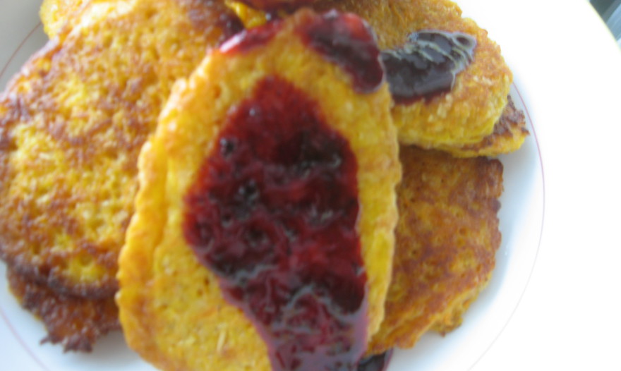 Морковно-апельсиновые блинчики