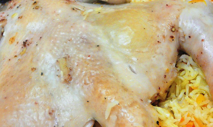 Курочка с рисом