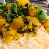 Алу Гоби - постное индийское блюдо
