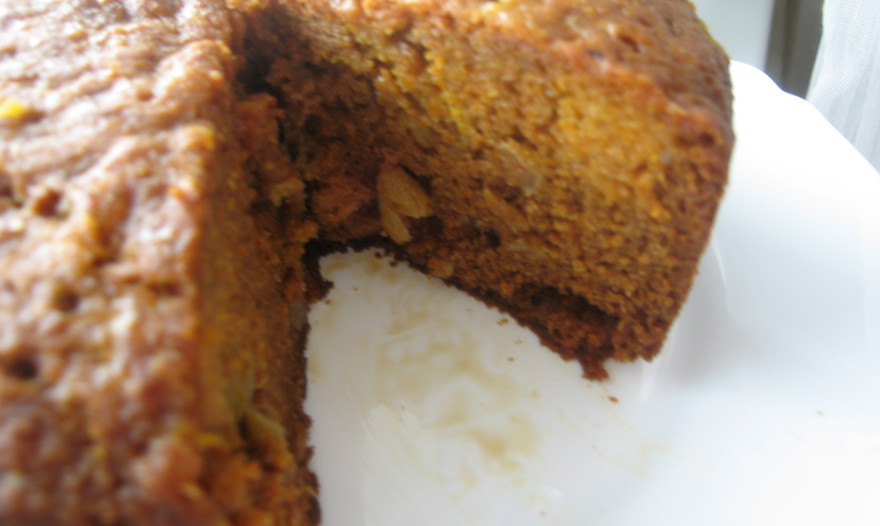Низкокалорийный морковный пирог