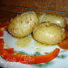 Молодой Картофель с чесночно-укропным маслом