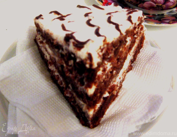 Настоящий "Дьявольский торт" (Devil’s food cake) без красителей
