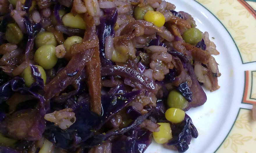 Плов "Весна на посту"