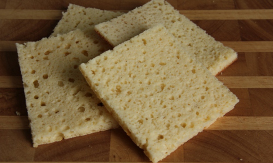 Без глютена. Творожная лепешка из рисовой муки