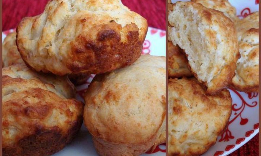 Восхитительные  маффины  с Пармезаном