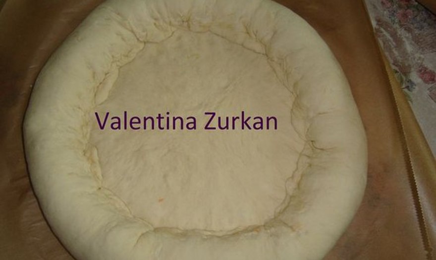 Пирог из семги(форели) 