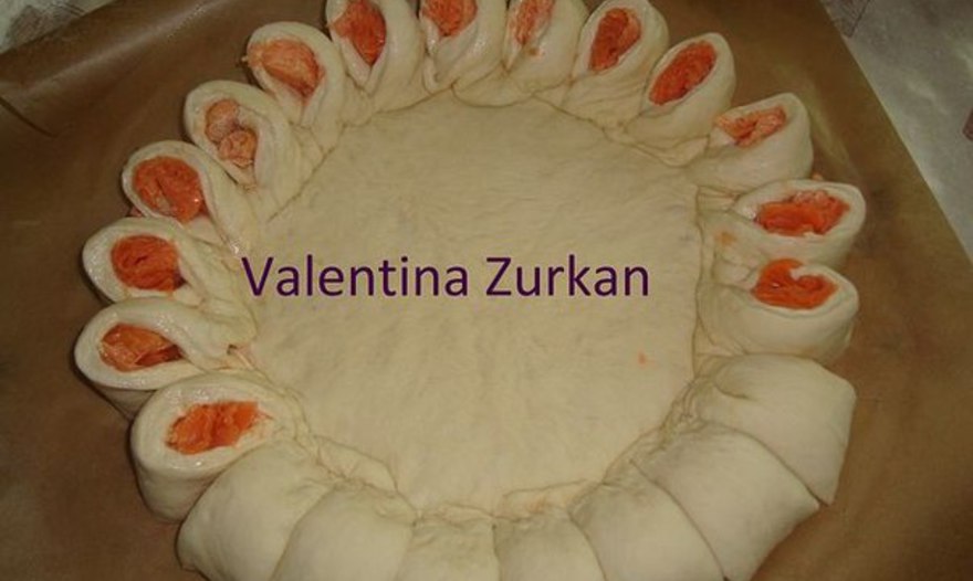 Пирог из семги(форели) 