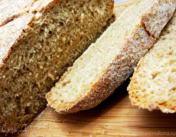 Быстрый вариант хлеба без замеса