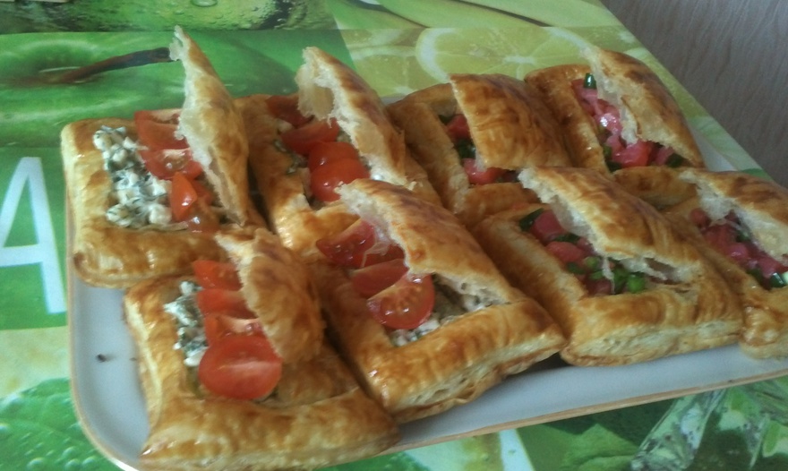 Тарталетки с семгой или форелью