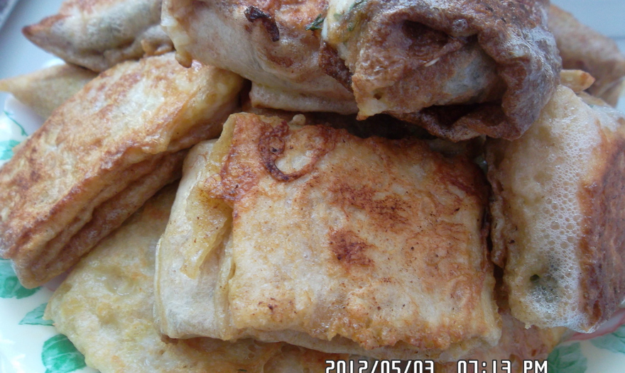 Сырные конвертики из лаваша