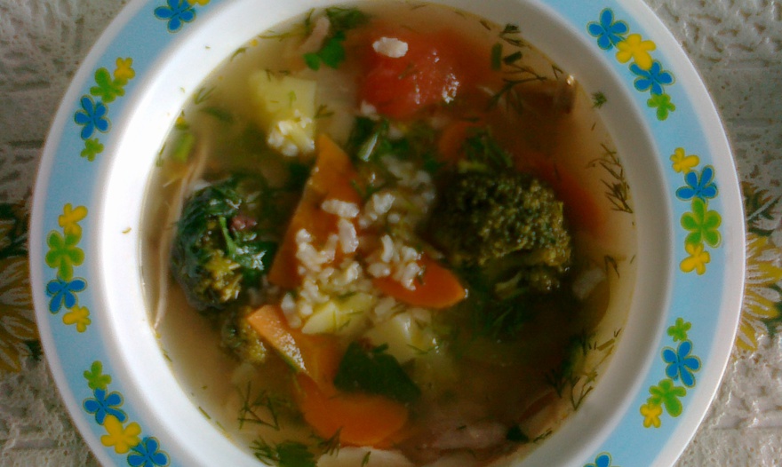 Супчик "Краски лета"