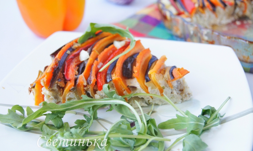 Радужная запеканка «Ах, лето! Ох… диета!»