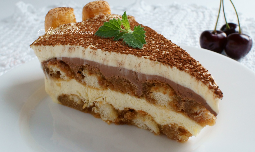 Торт-мороженое "Семифредо-Тирамису"