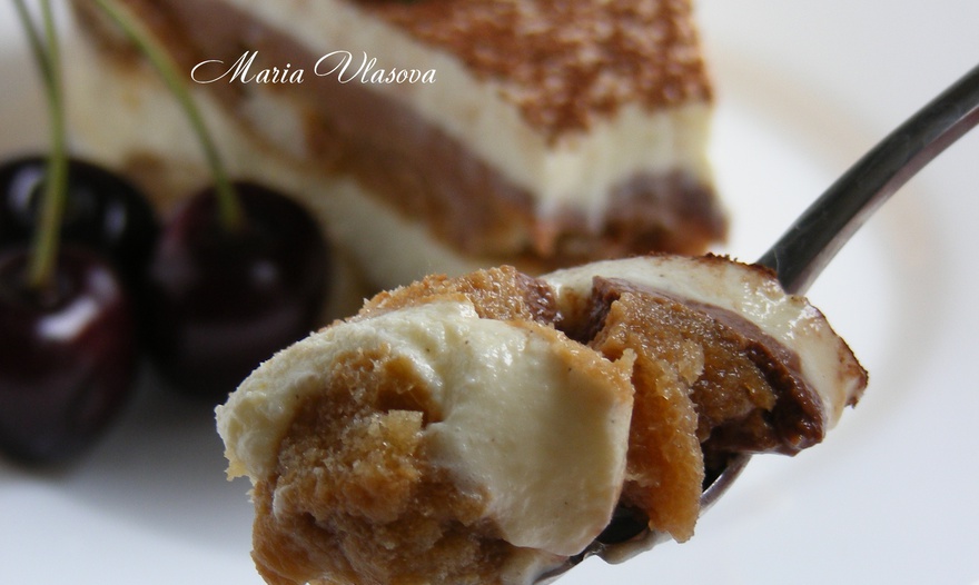 Торт-мороженое "Семифредо-Тирамису"