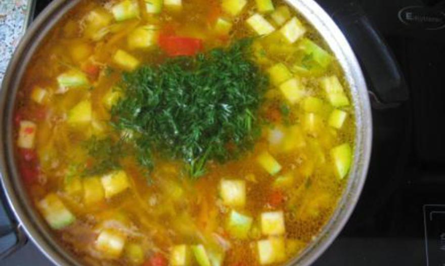 Суп из кабачков