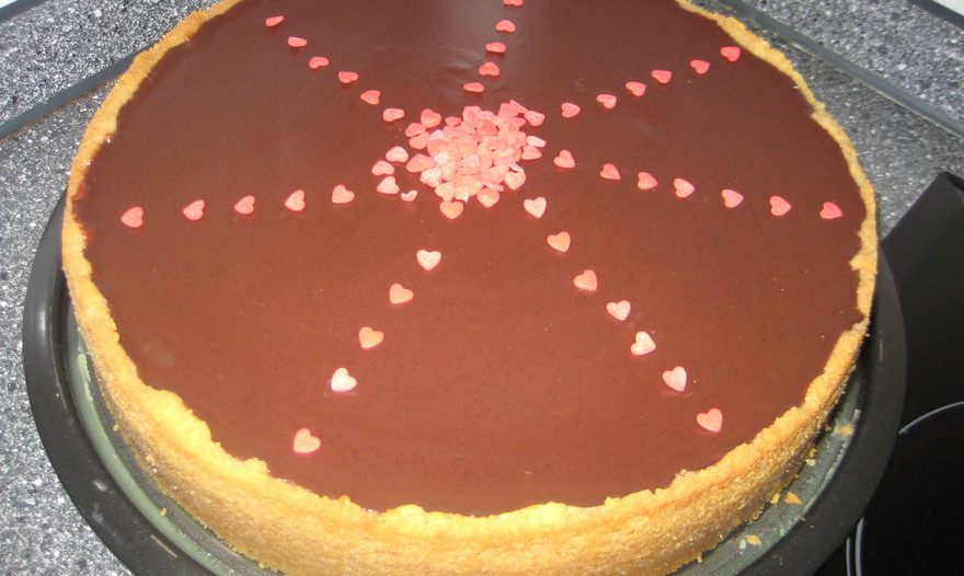 Сливочный тарт с карамелью 