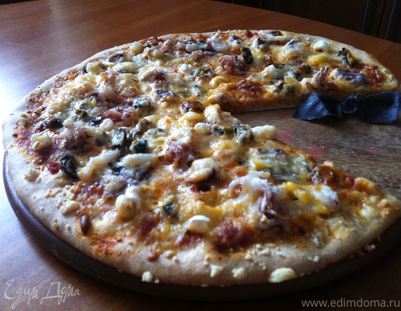 Пицца Фрутти ди Маре (с морепродуктами)