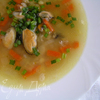 Гороховый суп с мидиями