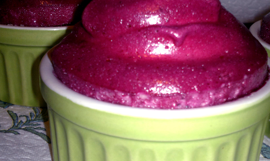 Ягодное суфле