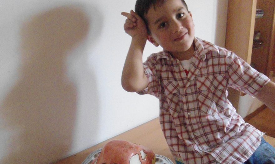 Торт "Машинка Маквин"