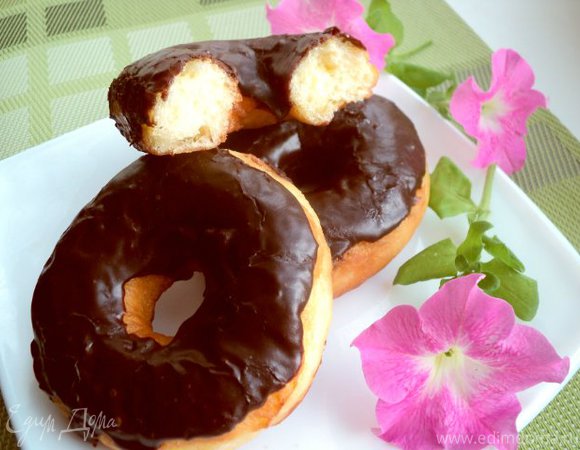 Пончики Донатсы – кулинарный рецепт
